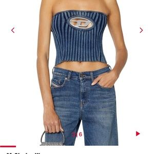 Diesal logo tube top cut out